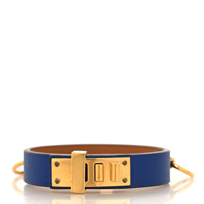 Hermes Swift Mini Dog Rings Bracelet T2 Bleu Brighton 3 of 7