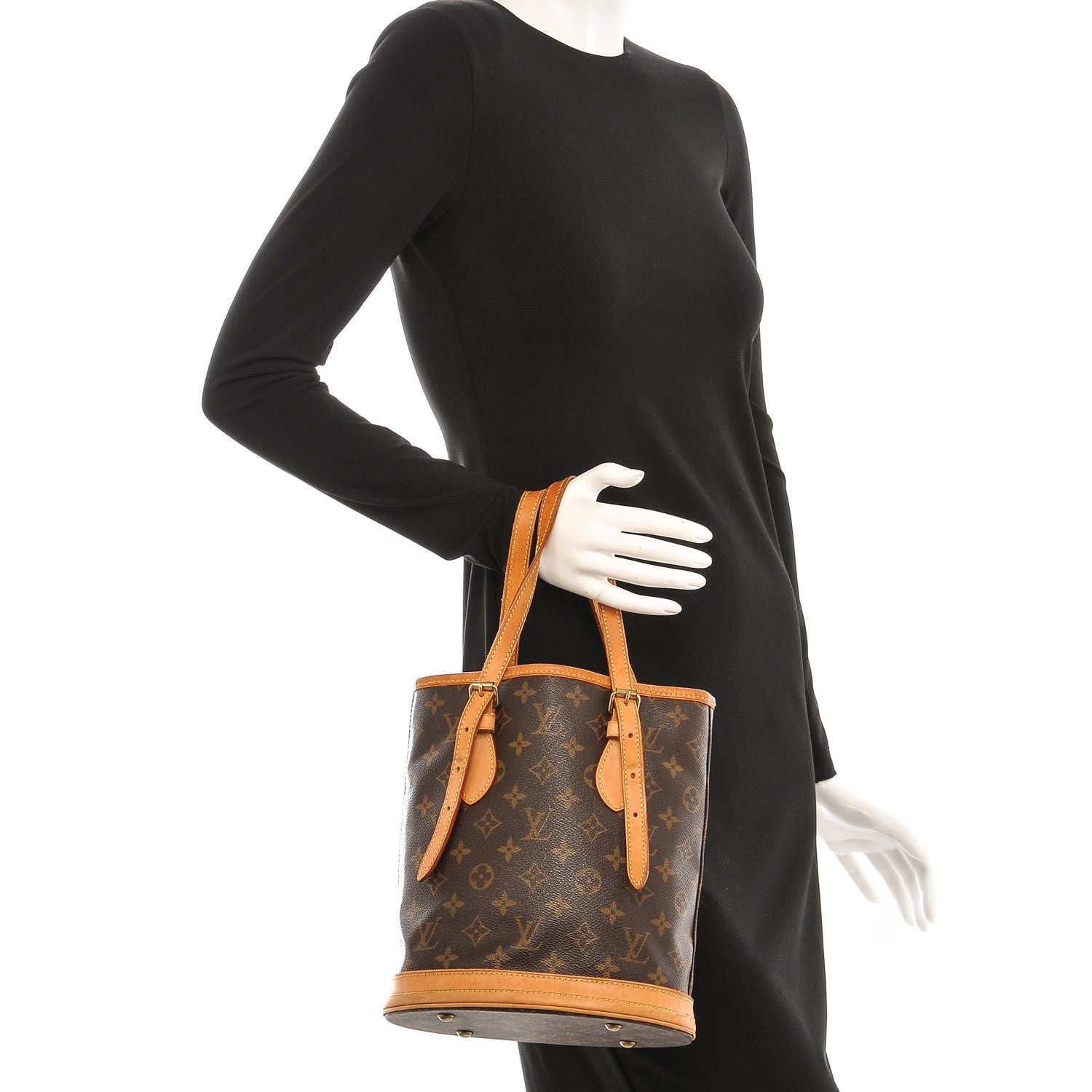 Louis Vuitton Monogram Petit Bucket 23 2 of 7