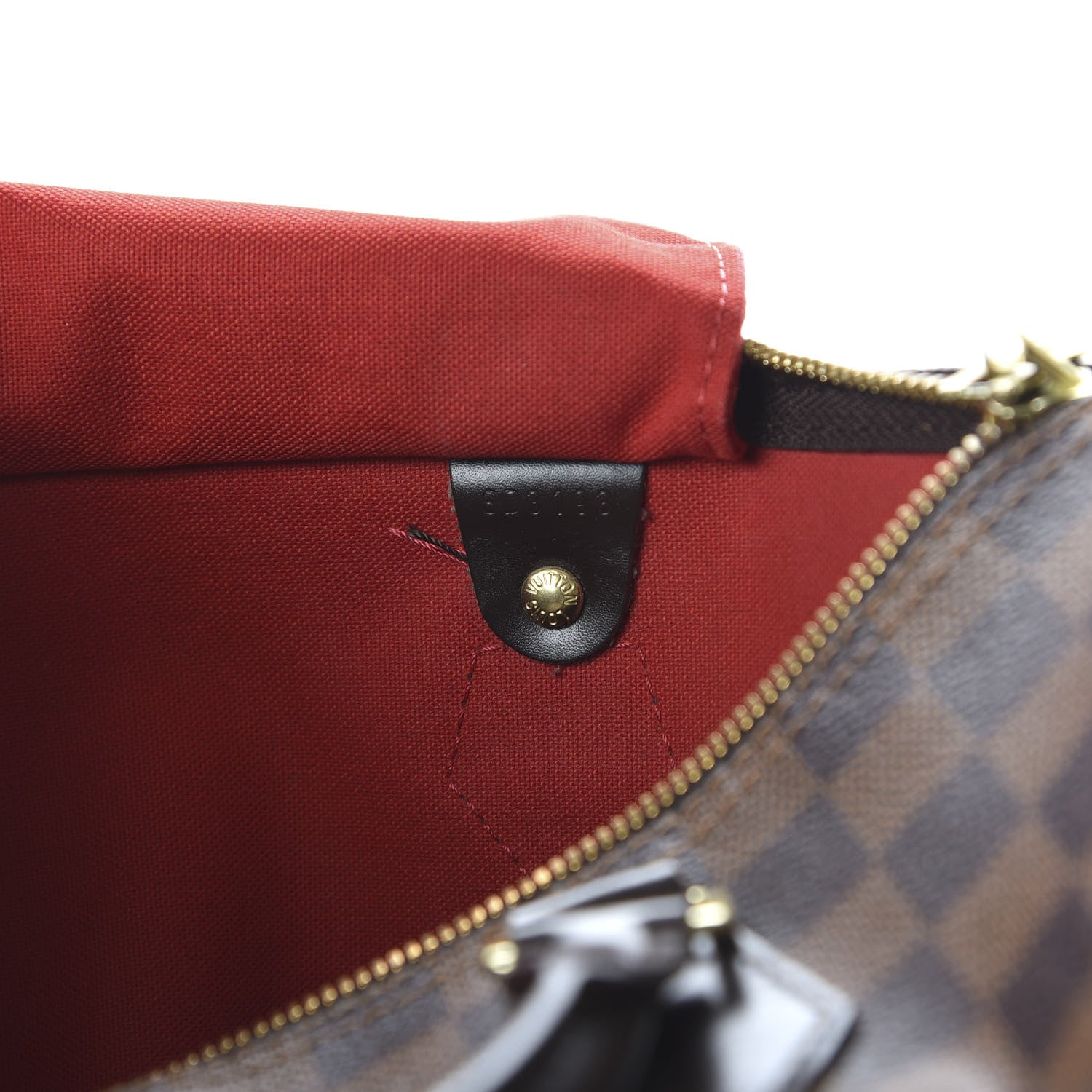 Louis Vuitton Damier Ebene Speedy Bandouliere 30 9 of 12