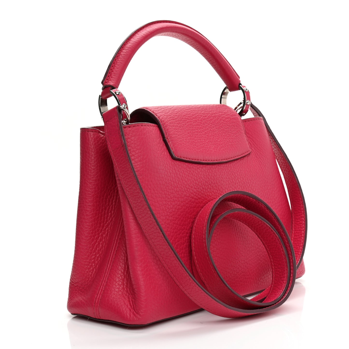 Taurillon Capucines PM Scarlet
