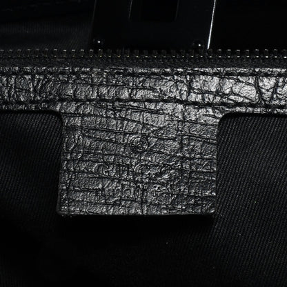 Gucci Monogram GG Bamboo Bullet Tote Bag Black 6 of 7