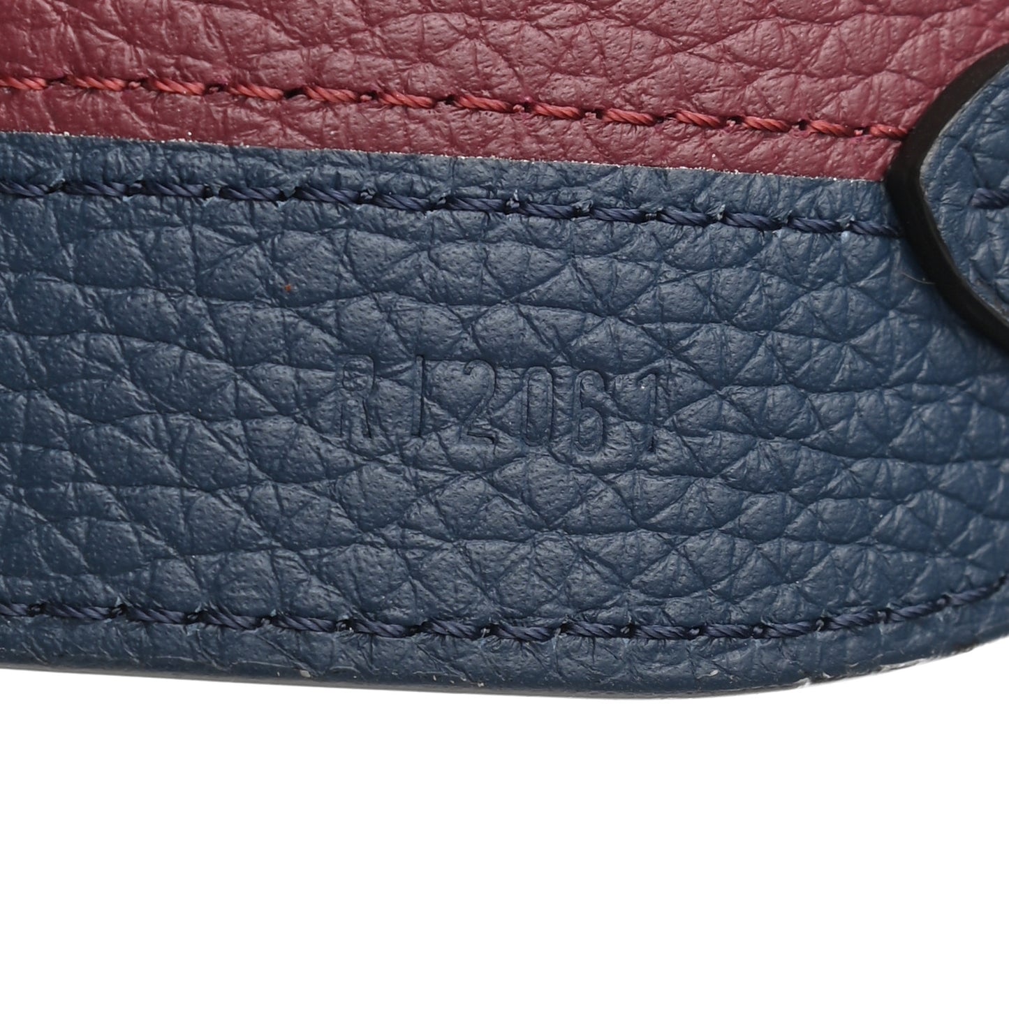 Taurillon Blush Across Strap Bordeaux Ocean
