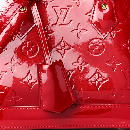 Louis Vuitton Vernis Alma BB Pomme D'Amour 9 of 12