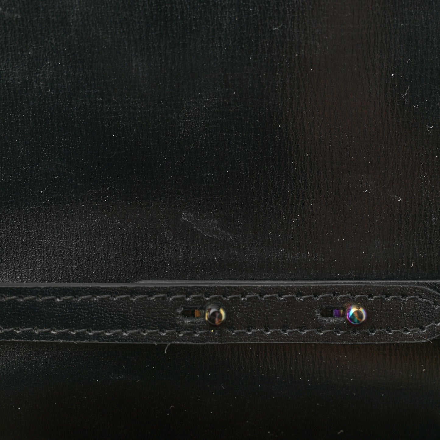 Calfskin Jitney 0.5 Crossbody Bag Black