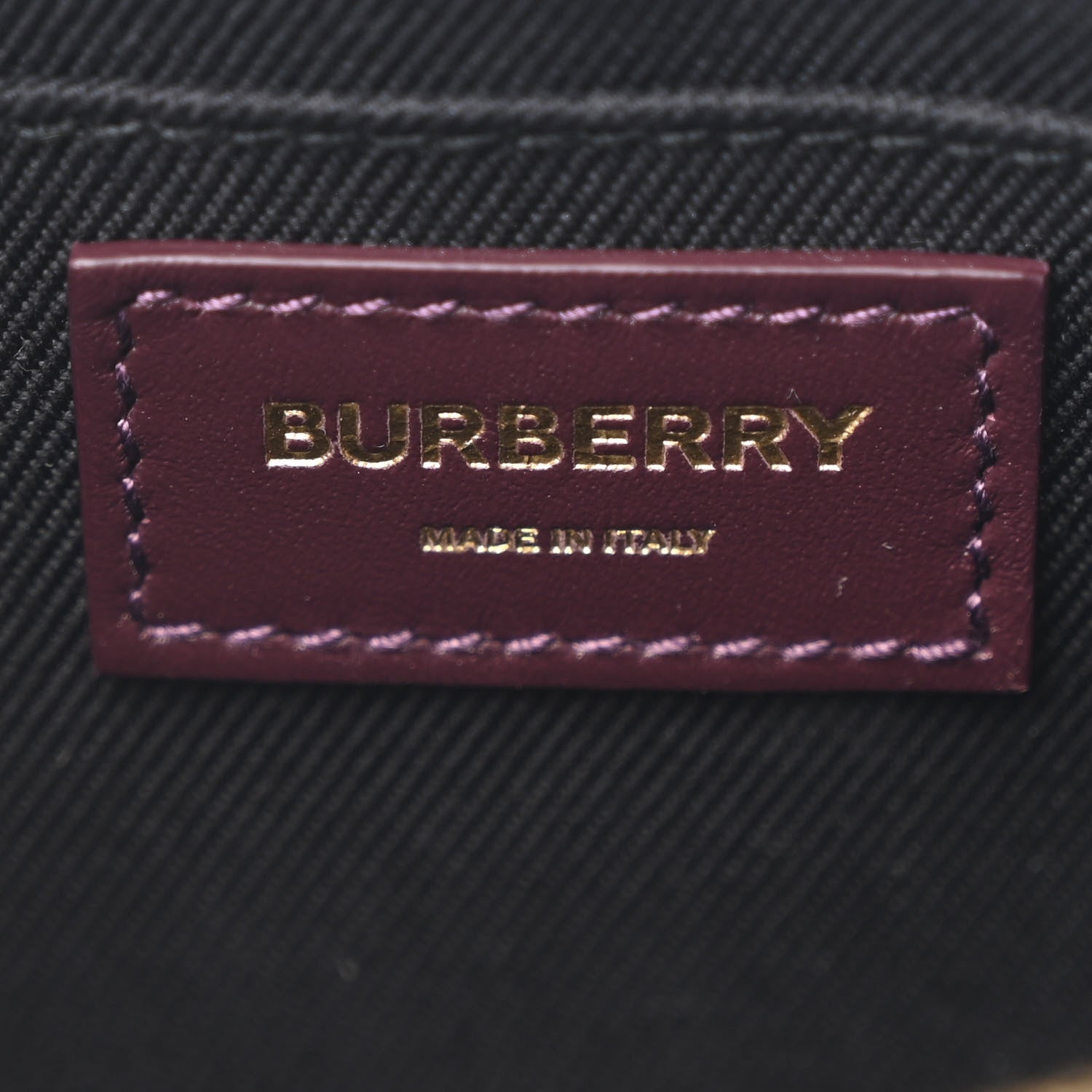 Burberry Calfskin Quilted Small Lola Camera Bag Deep Maroon 6 of 10
