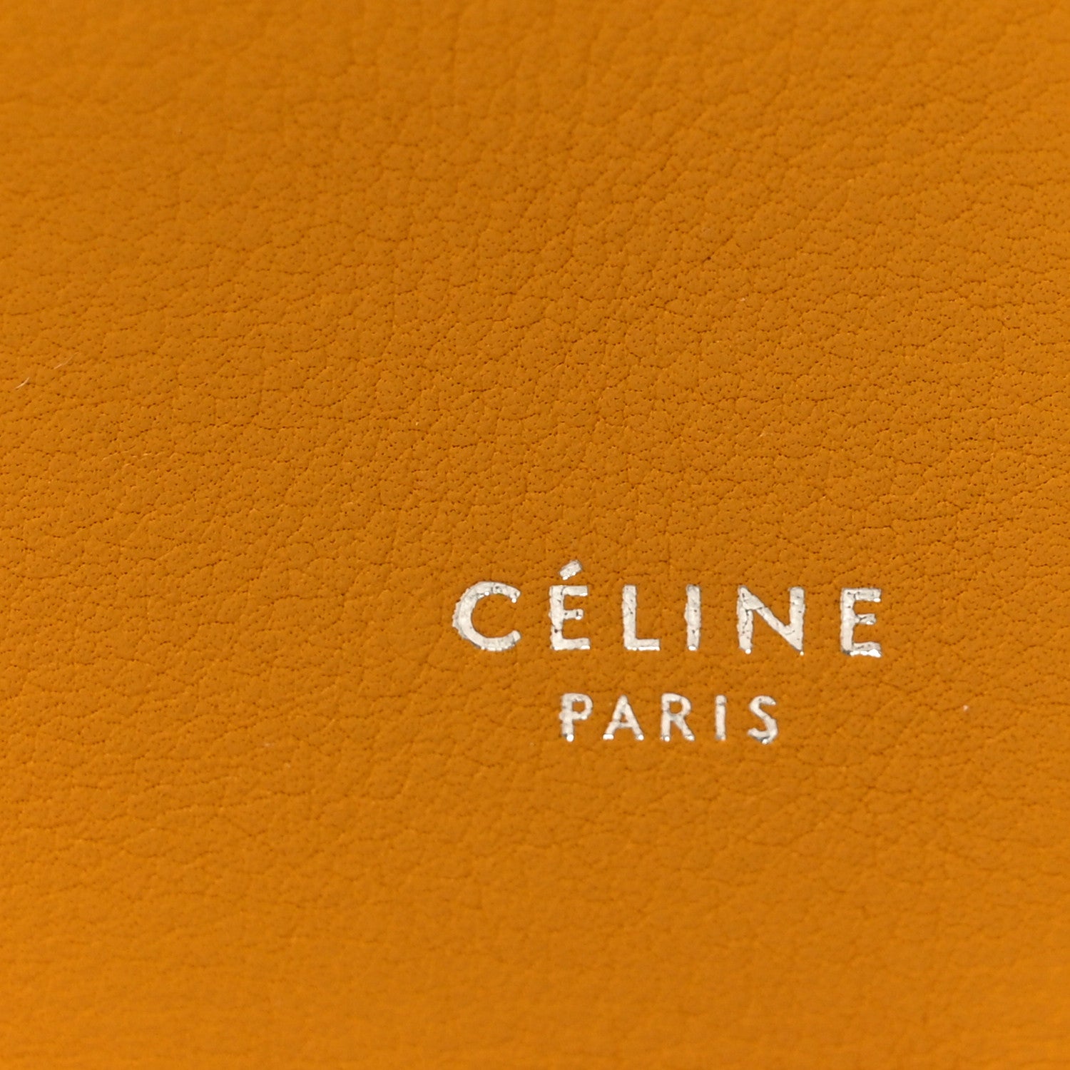 Celine Calfskin Medium Tri-Fold Bag Honey 5 of 9