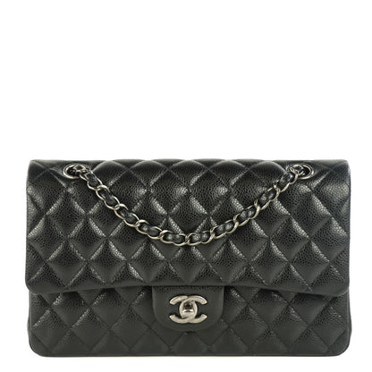 Chanel Caviar Quilted Medium Double Flap Black 1 of 7