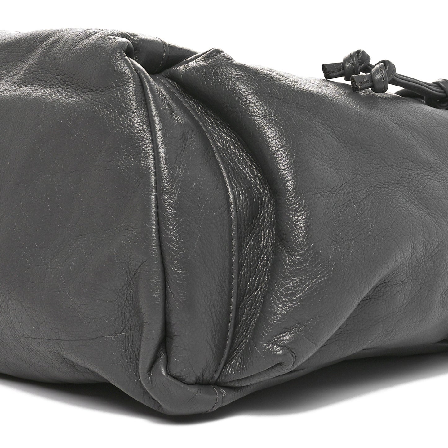 Piuma Lux Energy Monochrome Double G Drawstring Tote Grey