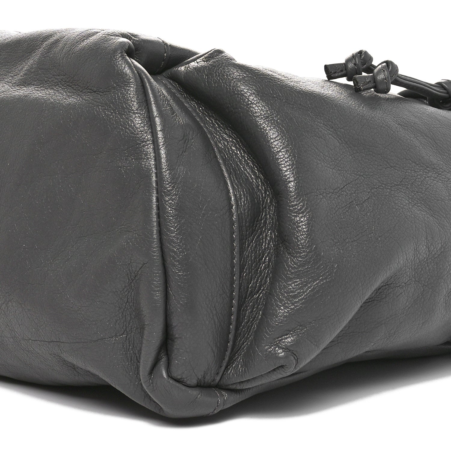 Gucci Piuma Lux Energy Monochrome Double G Drawstring Tote Grey 10 of 10