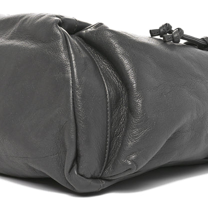 Gucci Piuma Lux Energy Monochrome Double G Drawstring Tote Grey 10 of 10