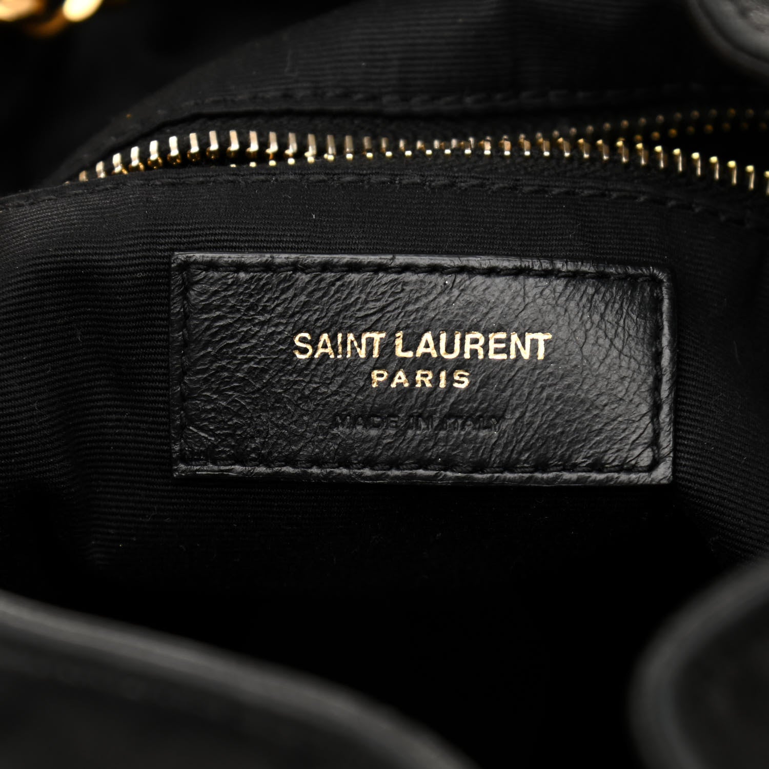 Saint Laurent Lambskin Matelasse Monogram Joe Backpack Black 5 of 11