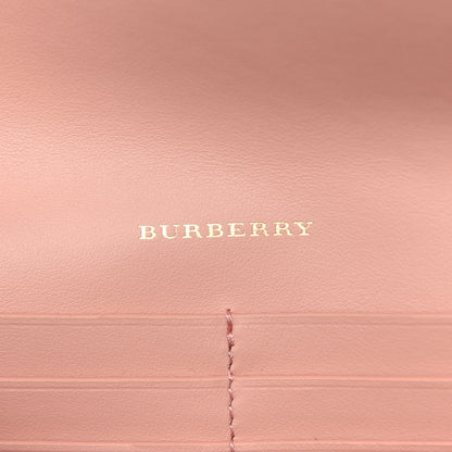 Burberry Grained Calfskin EKD Hollee Wallet Light Camel 6 of 8