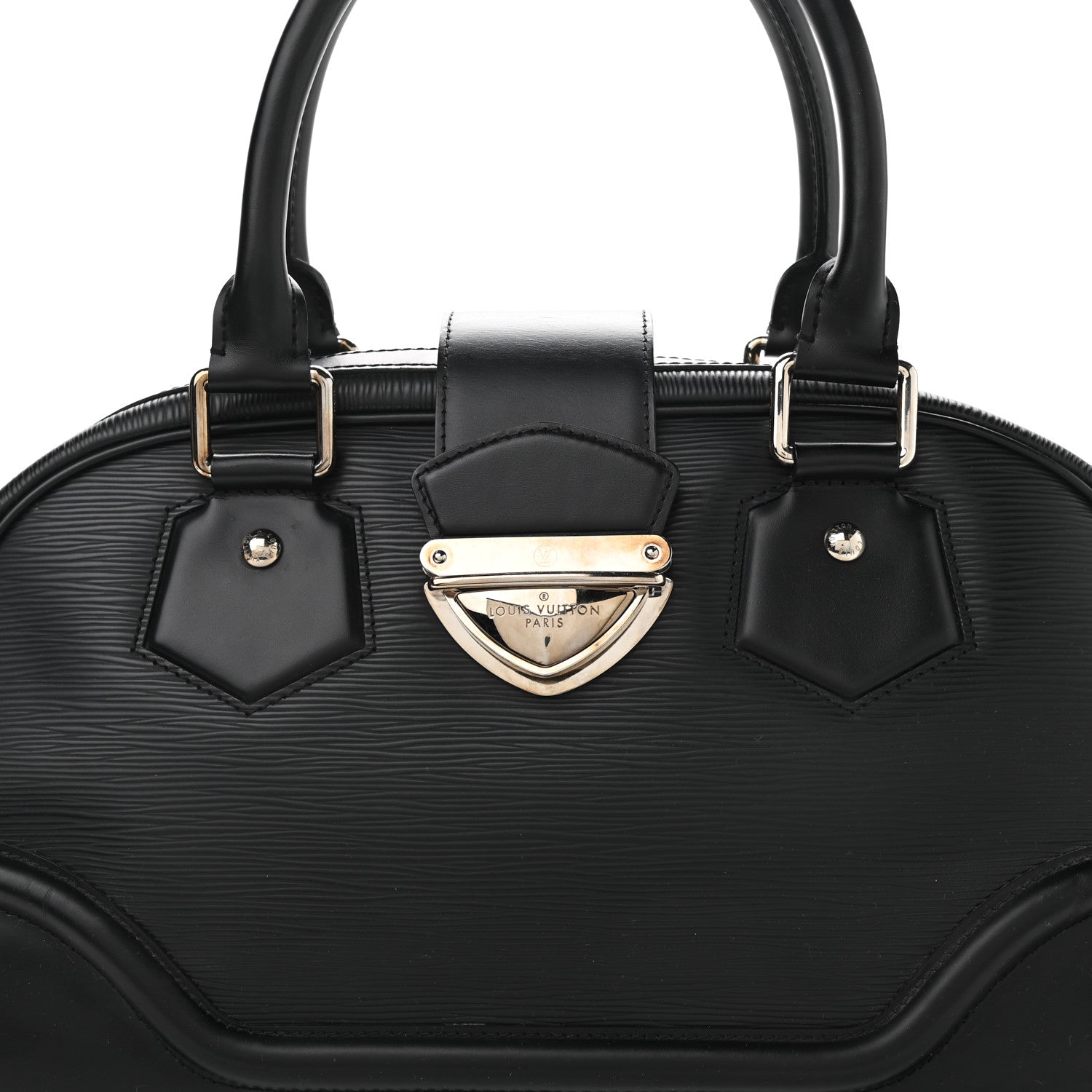 Louis Vuitton Epi Bowling Montaigne GM Black 7 of 10