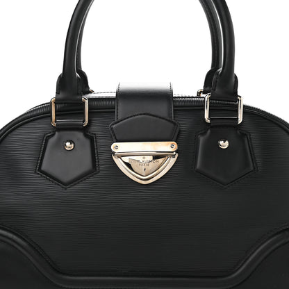 Louis Vuitton Epi Bowling Montaigne GM Black 7 of 10