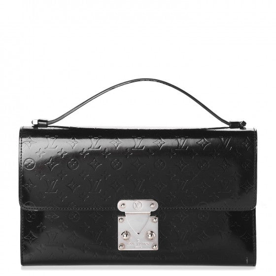 Monogram Glace Anouchka Pochette MM Black