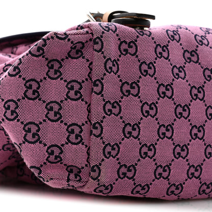 Gucci Monogram Multicolor Diaper Bag Pink Blue 10 of 14