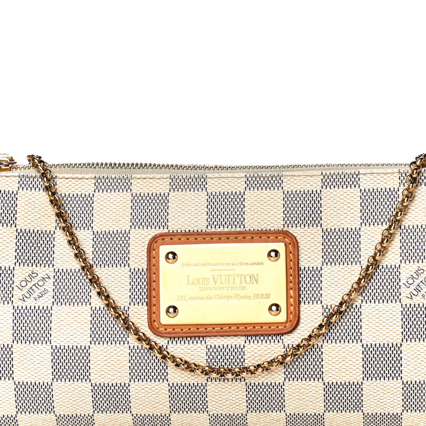 Damier Azur Eva Clutch