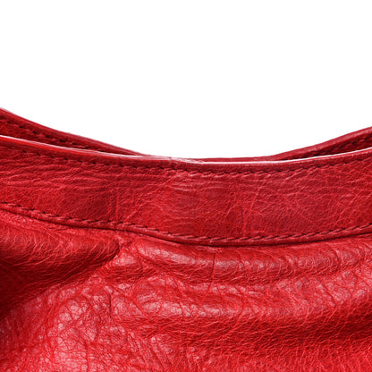 Balenciaga Agneau Giant 12 Rose Gold Hardware City Rouge Coquelicot 17 of 26