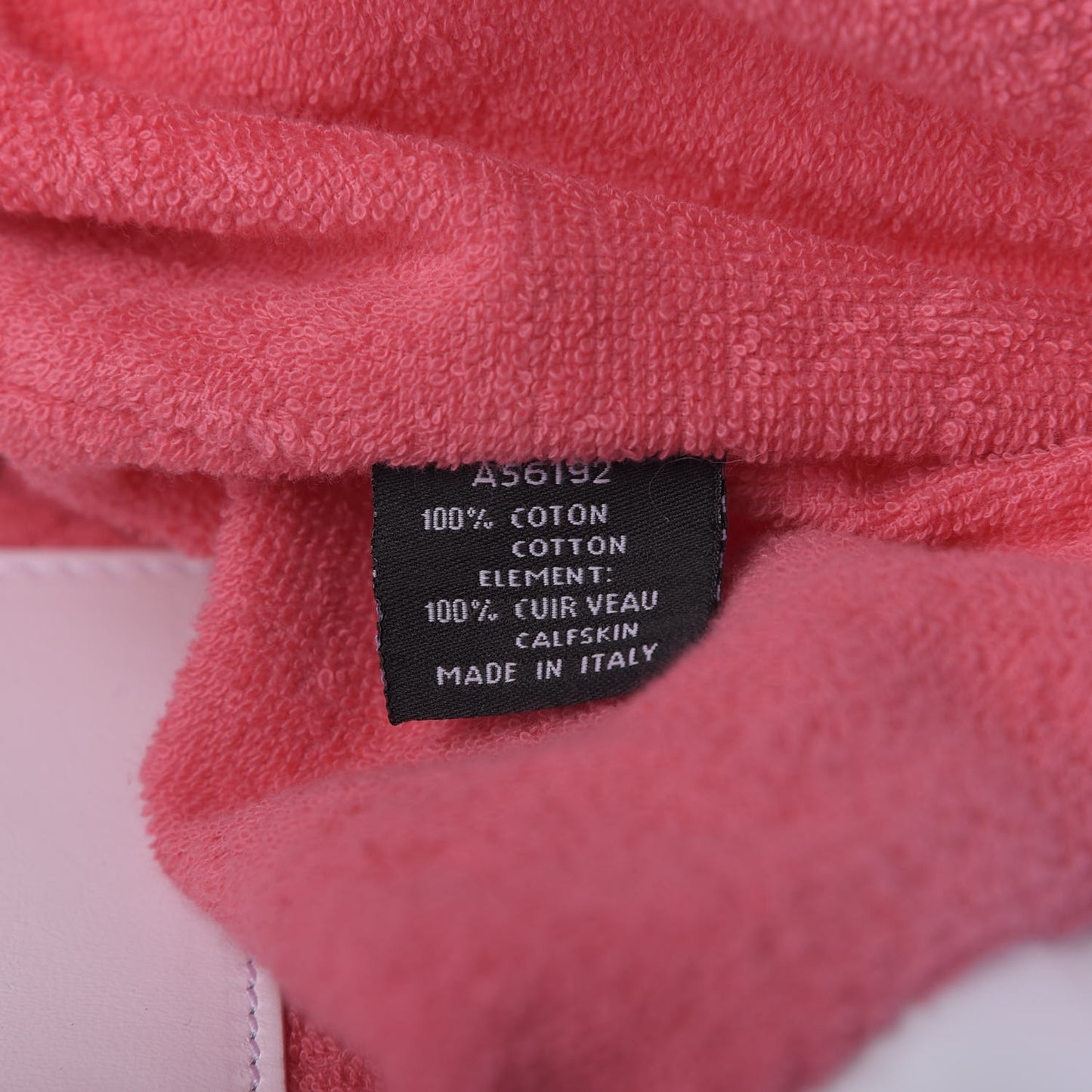 Terry Cotton CC Beach Tote Pink