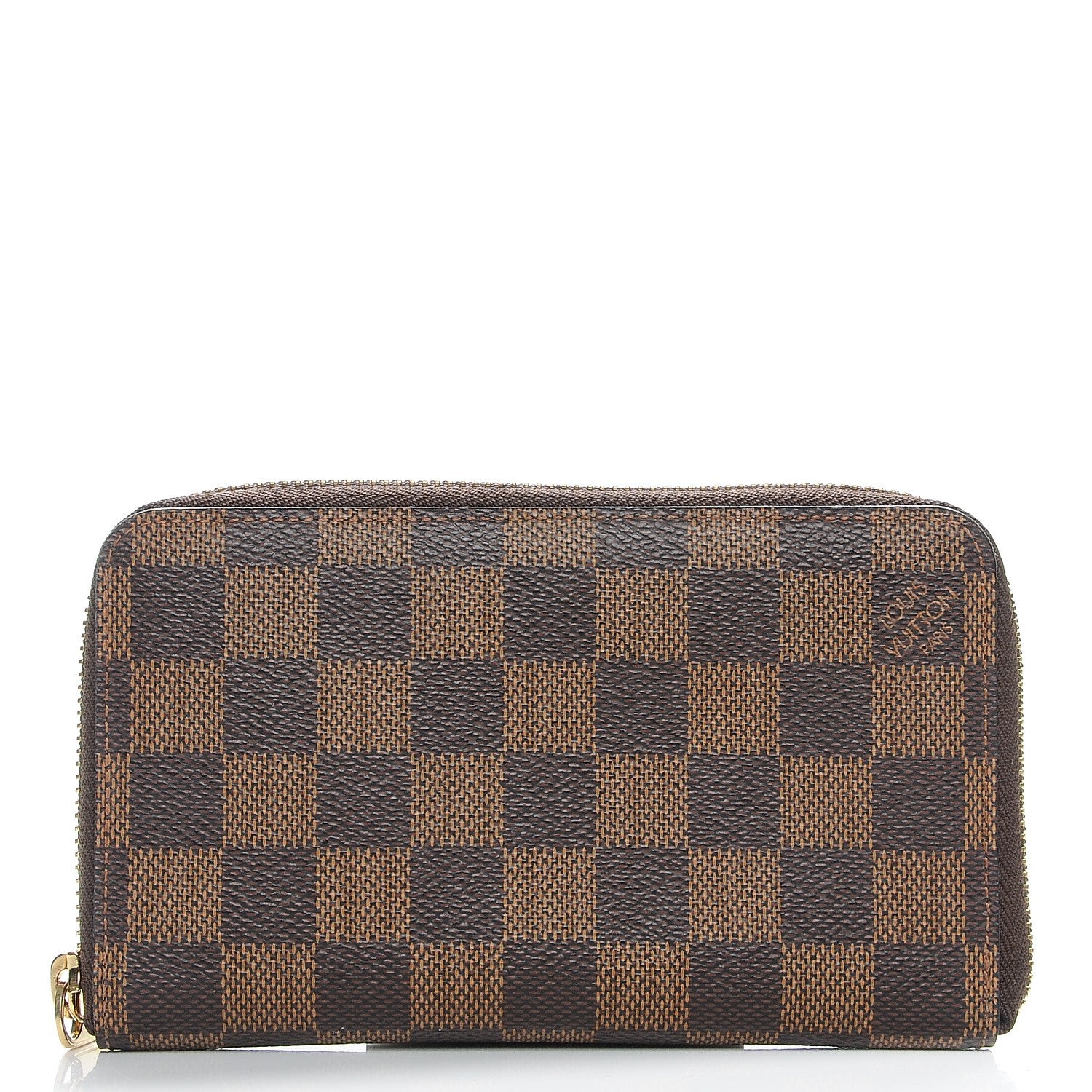 Louis Vuitton Damier Ebene Zippy Compact Wallet 1 of 8