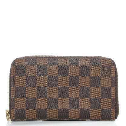 Louis Vuitton Damier Ebene Zippy Compact Wallet 1 of 8