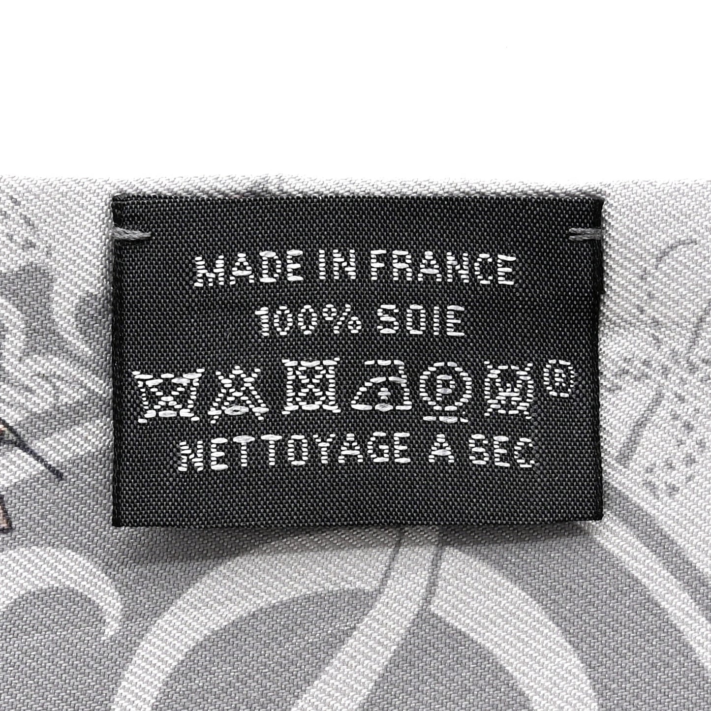 Gray Hermes Scarf