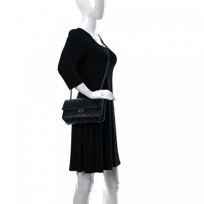Chanel Aged Calfskin Quilted 2.55 Reissue 225 Flap Black 3 of 12