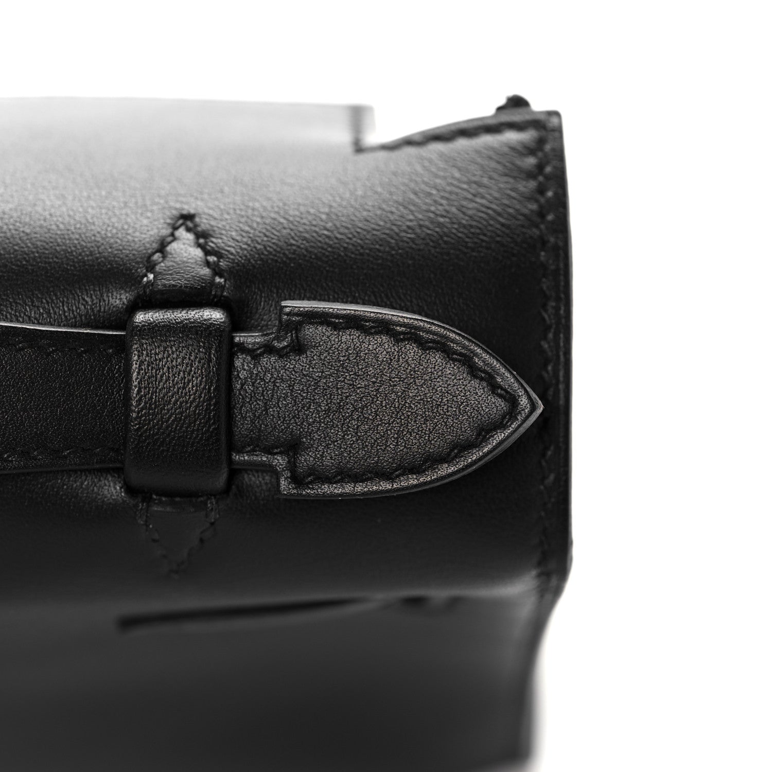 Hermes Swift Kelly Pochette Clutch Black 9 of 29