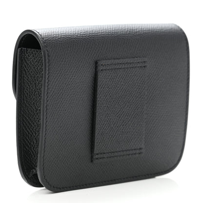 Hermes Epsom Constance Slim Wallet Black 3 of 7
