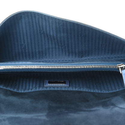 Fendi Vitello Elite Rush Pochette Oceano Multicolor Ceruleo 4 of 7