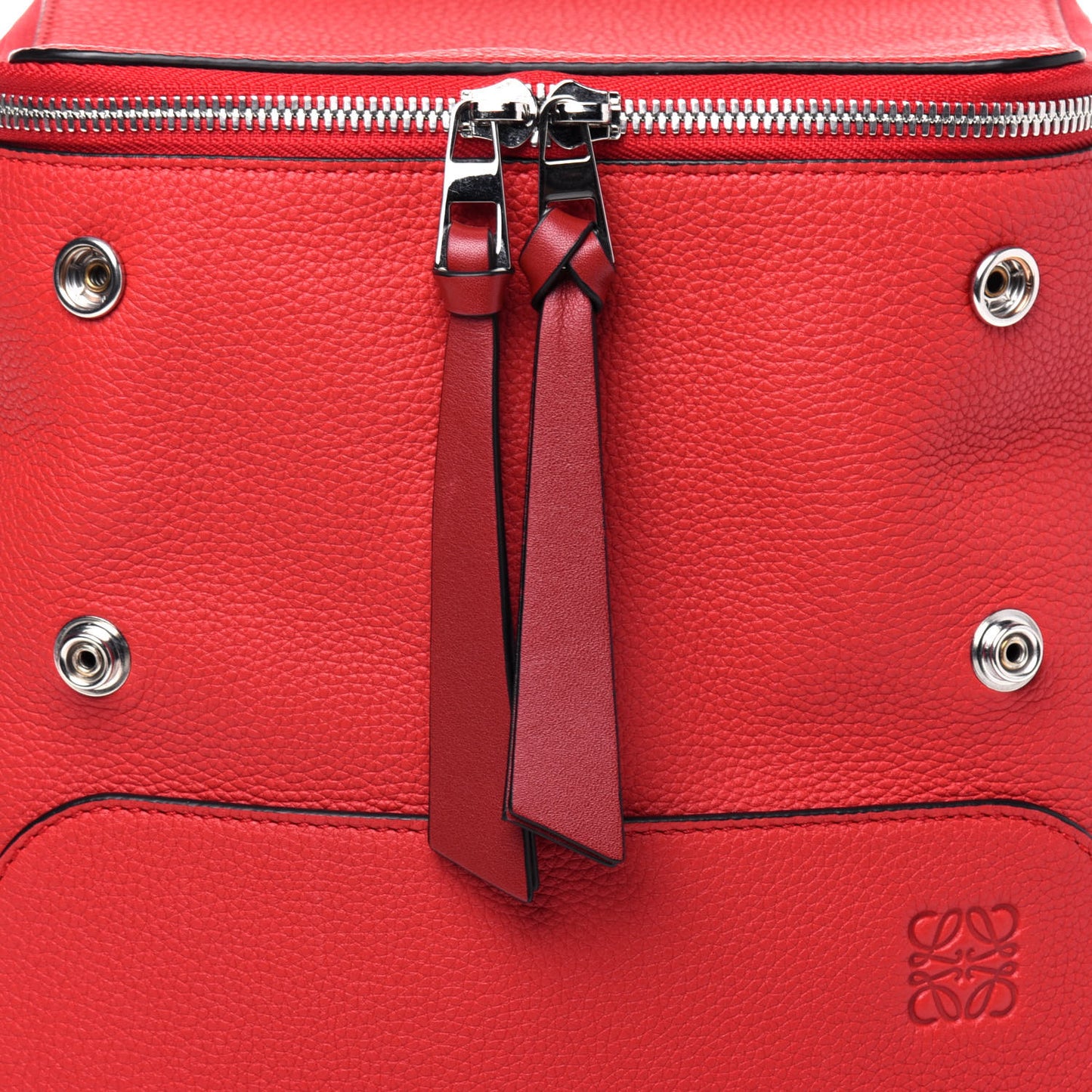Calfskin Goya Backpack Scarlet