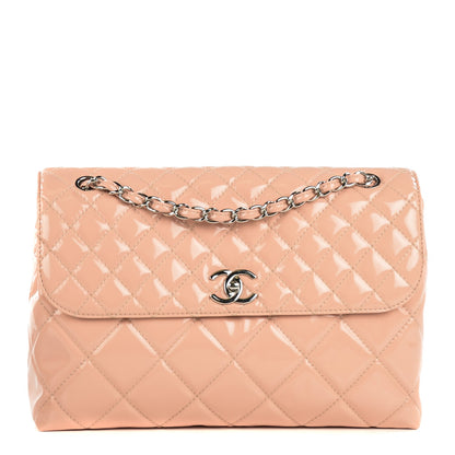 Chanel Vinyl Quilted In The Business Flap Bag Pink 1 of 9
