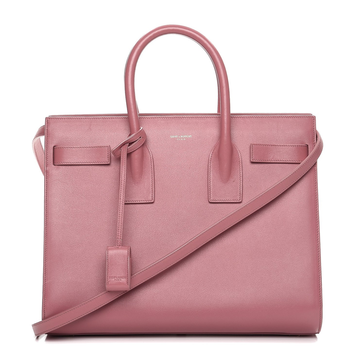 Calfskin Small Sac De Jour Dark Rose