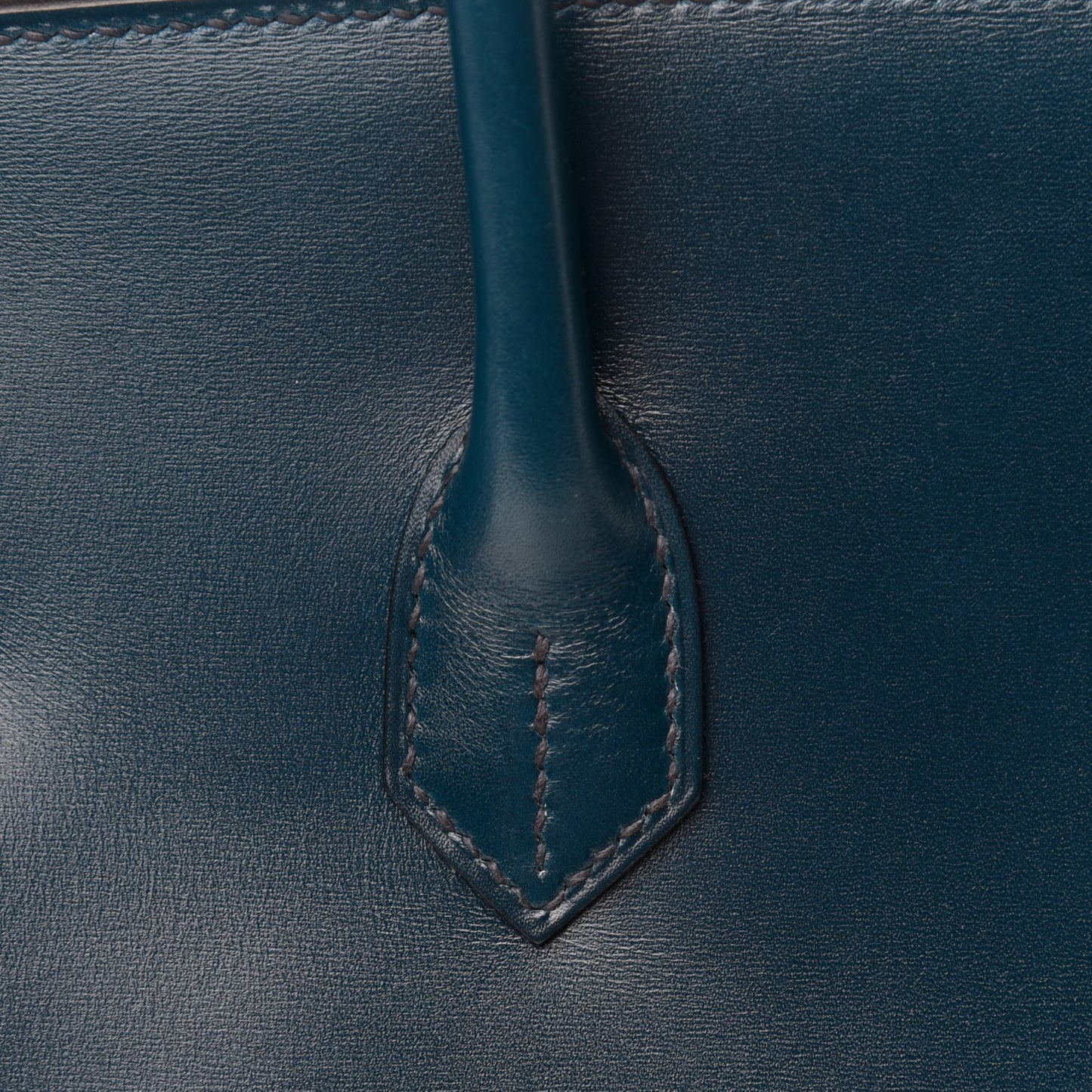 Box Guilloche Birkin 35 Bleu De Prusse