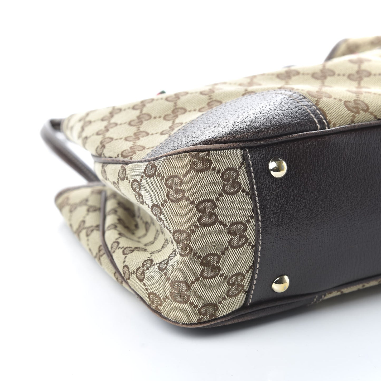 Monogram Medium Princy Tote Dark Brown