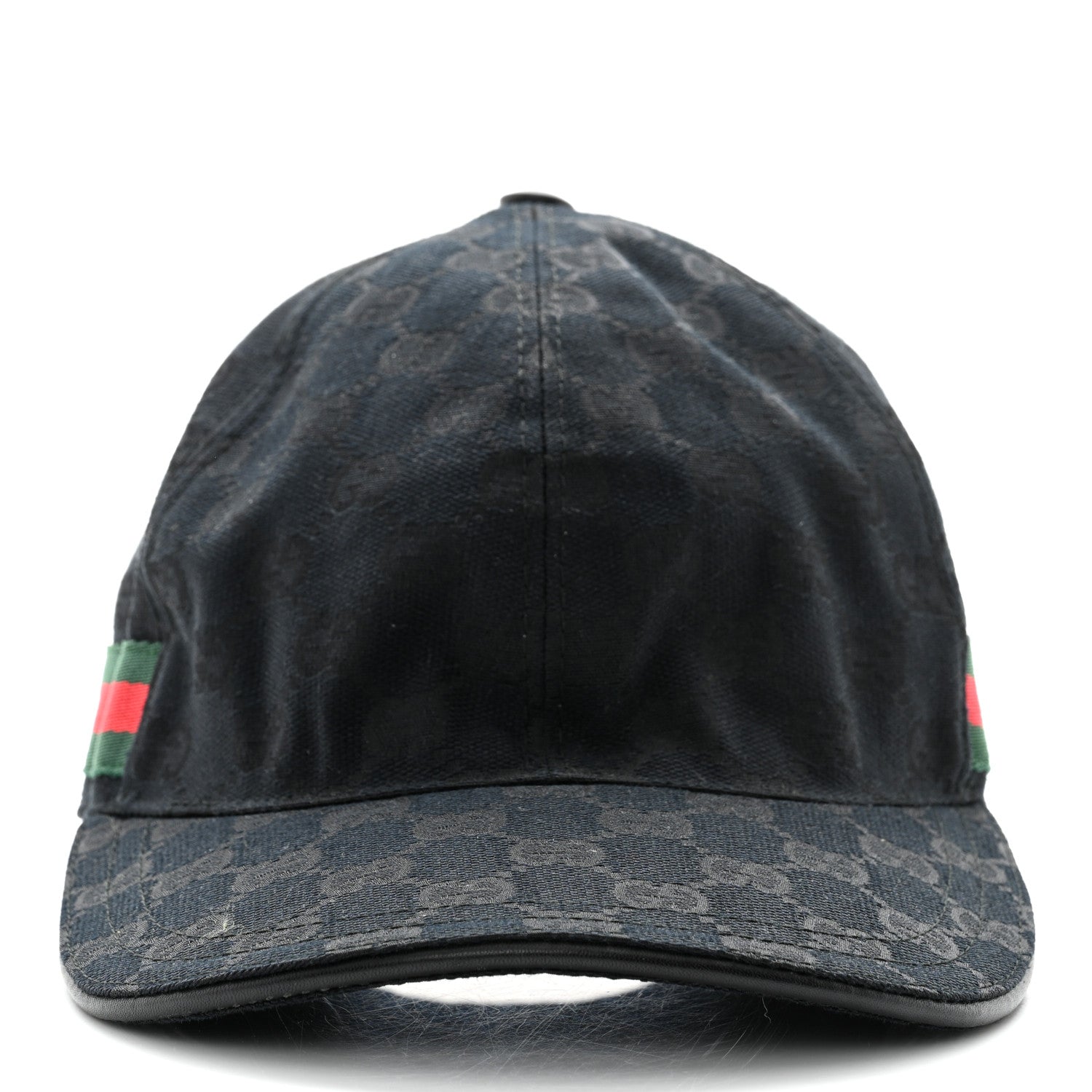 Gucci Monogram Web Baseball Hat M Black 5 of 16