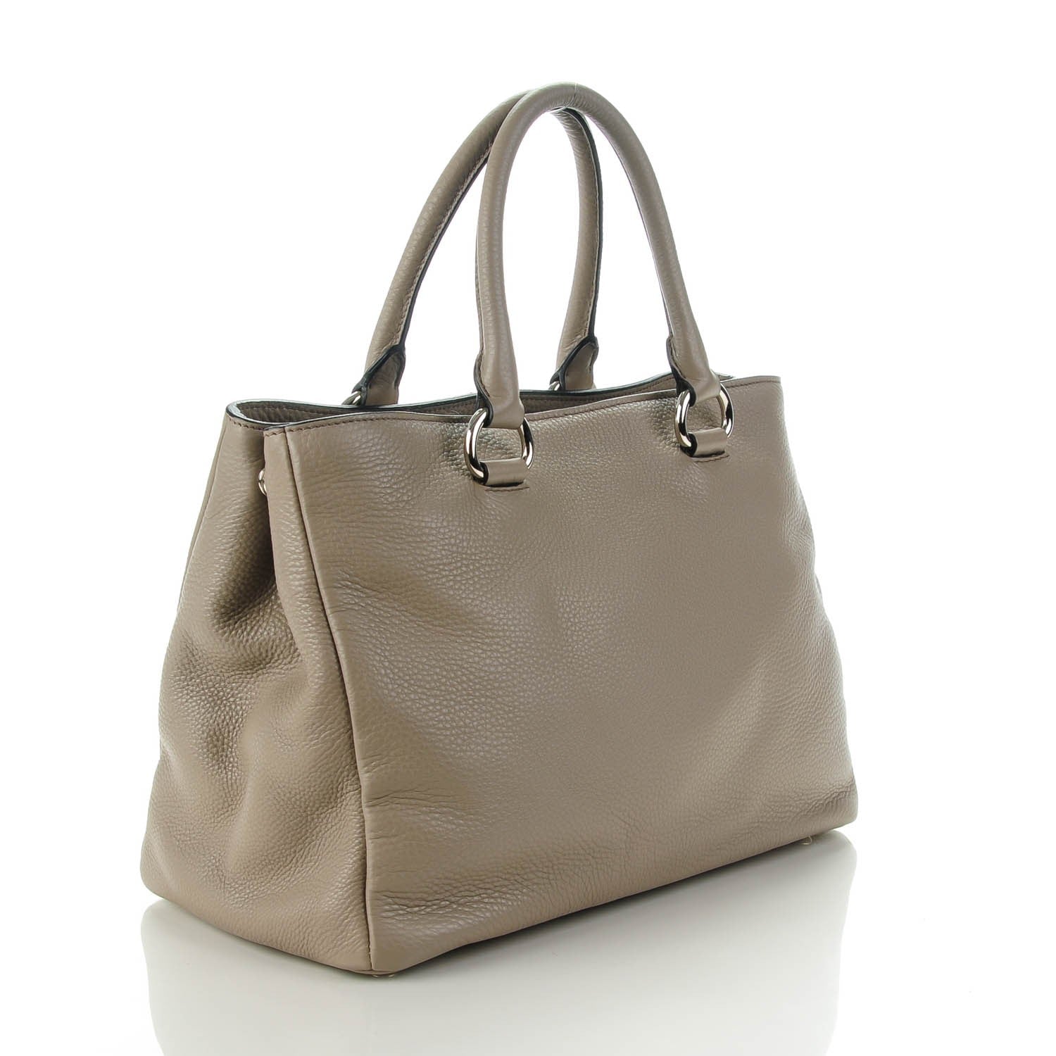 Prada Vitello Daino Tote Argilla 3 of 8