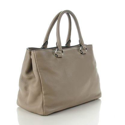 Prada Vitello Daino Tote Argilla 3 of 8