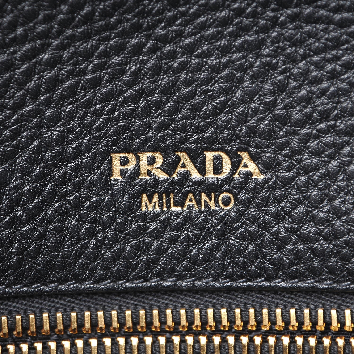 Prada Vitello Phenix Top Handle Bag Black 7 of 8