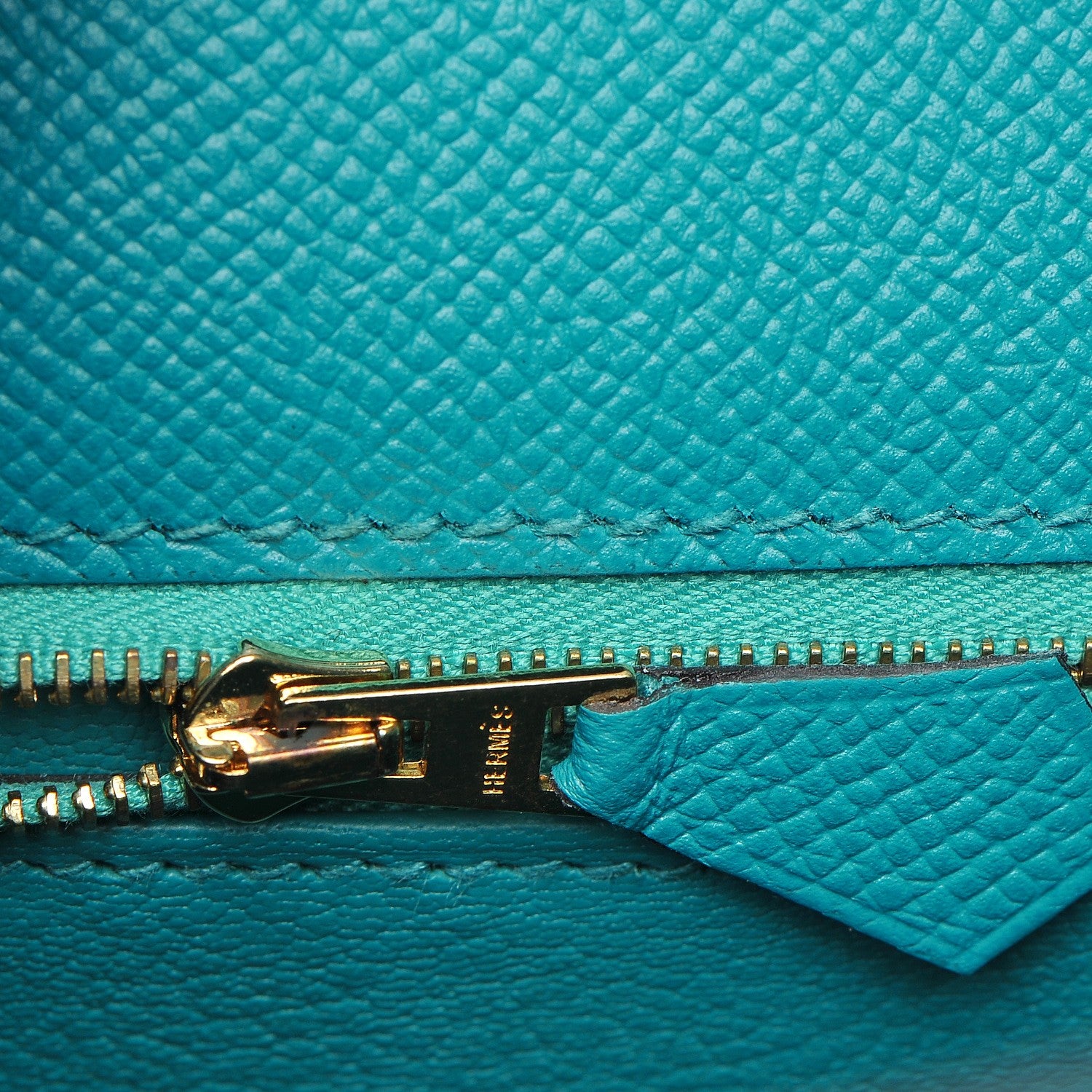 Hermes Epsom Kelly Sellier 28 Bleu Paon 19 of 28