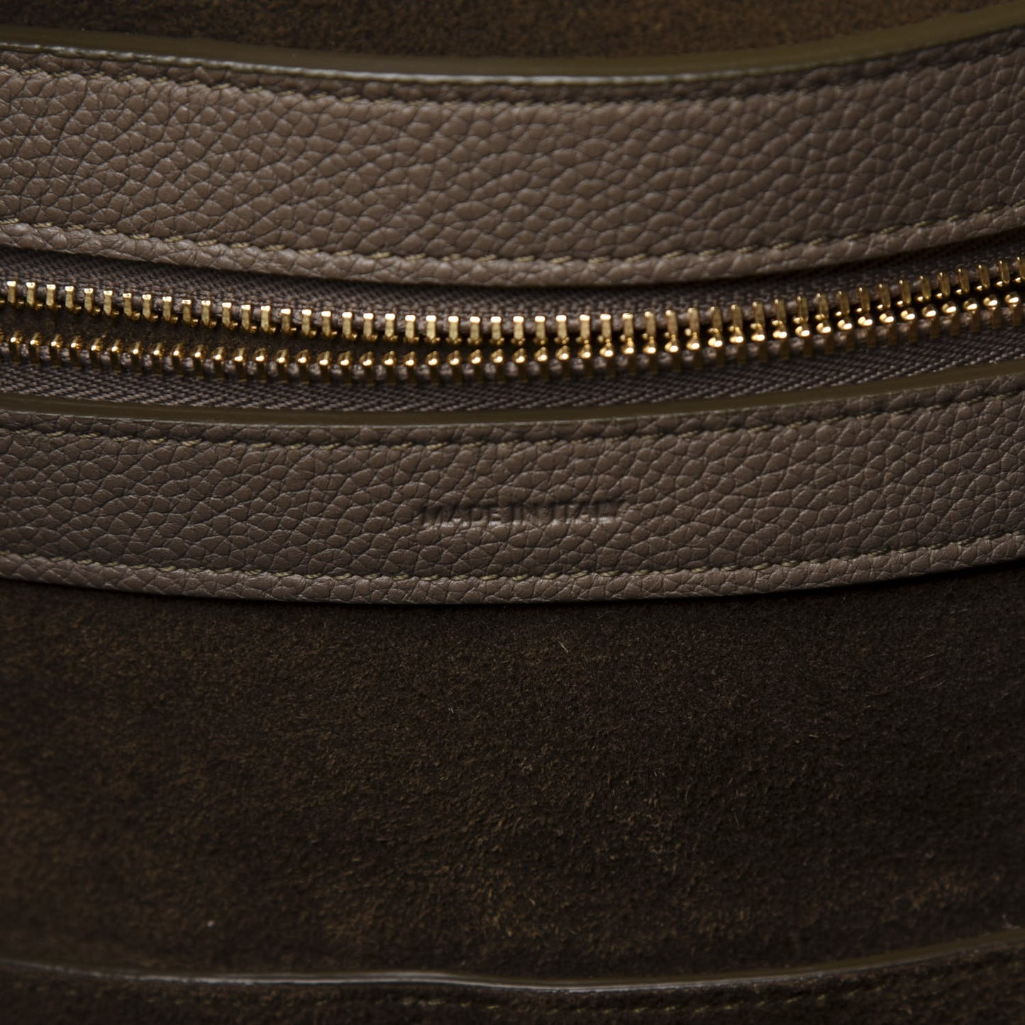 Soft Grained Calfskin Small Belt Cabas Phantom Taupe
