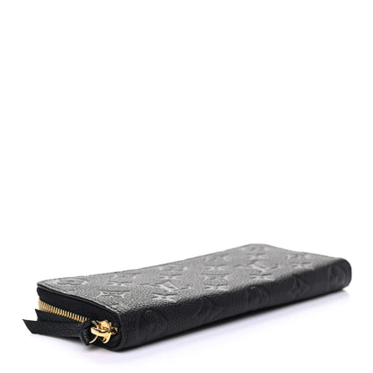 Louis Vuitton Empreinte Clemence Wallet Black 3 of 4