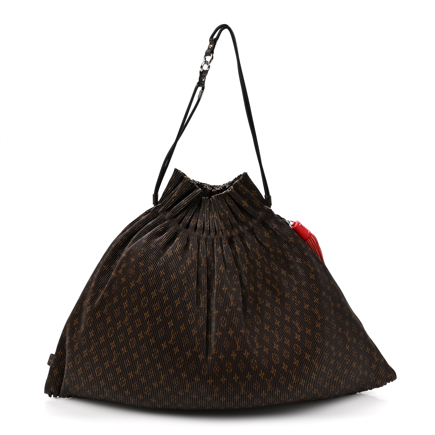 Louis Vuitton Monogram Canvas Pleated Explorer GM 1 of 9