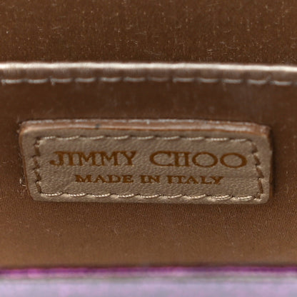 Jimmy Choo Acrylic Glitter Sweetie Clutch Peony Pink 6 of 20