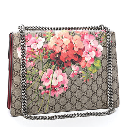 Gucci GG Supreme Monogram Blooms Medium Dionysus Shoulder Bag Beige Multicolor Dry Rose 3 of 11