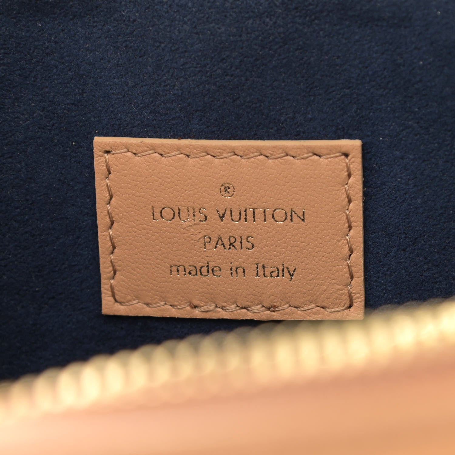 Louis Vuitton Lambskin Embossed Monogram Coussin PM Camel 6 of 10