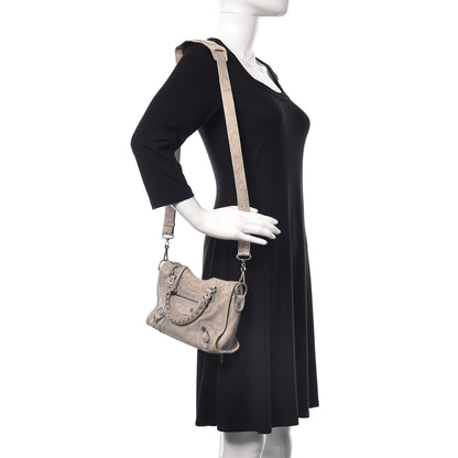 Balenciaga Agneau Mini Marble Hardware City Grey 2 of 12