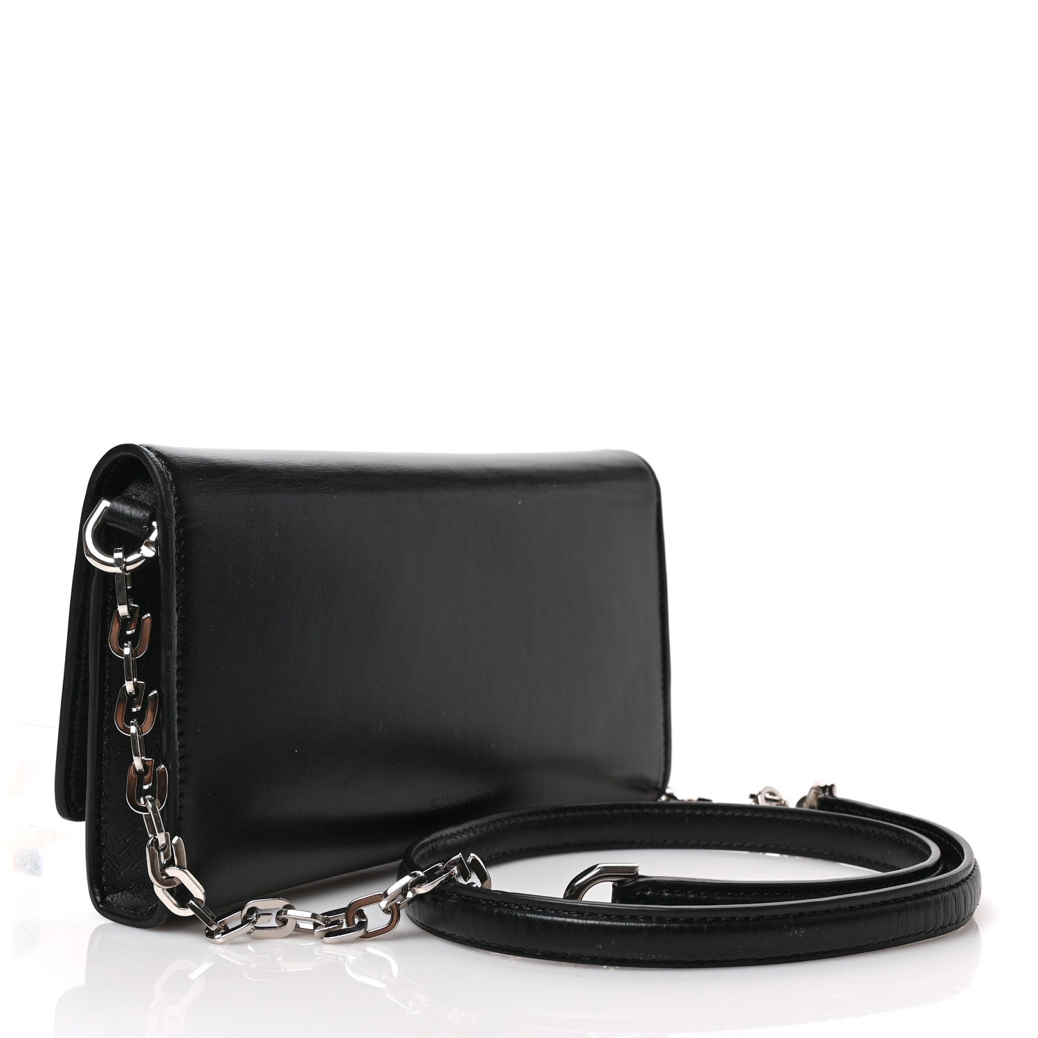 Givenchy Box Calfskin 4G Wallet on Chain Black 3 of 8