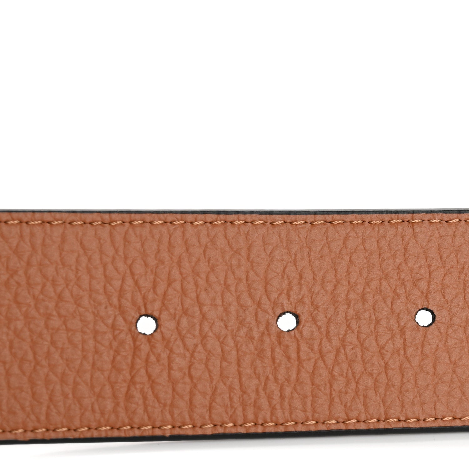 Louis Vuitton Taurillon Calfskin 30mm LV Initiales Reversible Belt 110 44 Black 4 of 6