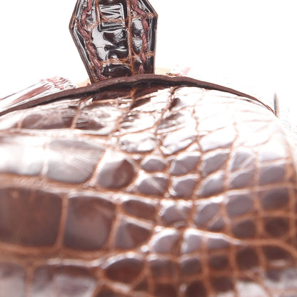 Hermes Shiny Alligator Plume Elan 22 Miel 8 of 8